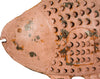 Biscottini-Pesce-porta-candela-in-ferro-dipinto-a-mano