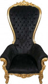 Biscottini-Poltrona-a-trono-stile-francese-Luigi-XVI-in-legno-massello-di-faggio