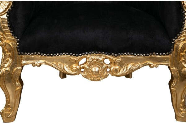 Biscottini-Poltrona-a-trono-stile-francese-Luigi-XVI-in-legno-massello-di-faggio