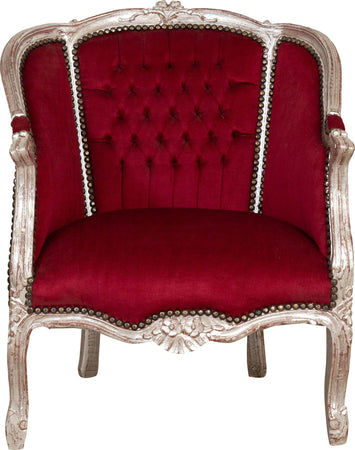 Biscottini-Poltrona-stile-francese-Luigi-XVI-in-legno-massello-di-faggio