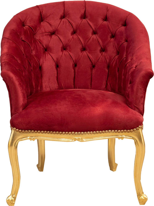 Biscottini-Poltrona-stile-francese-Luigi-XVI-in-legno-massello-di-faggio