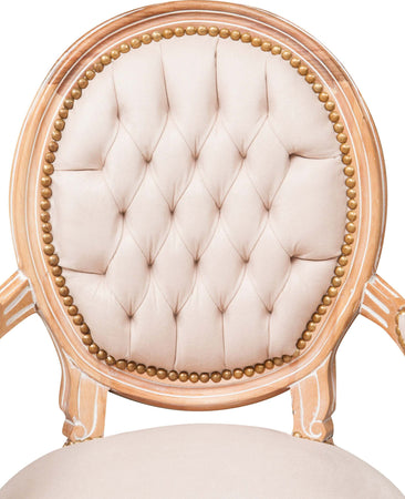 Biscottini-Poltrona-stile-francese-Luigi-XVI-in-legno-massello-di-faggio
