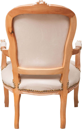 Biscottini-Poltrona-stile-francese-Luigi-XVI-in-legno-massello-di-faggio