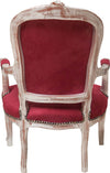 Biscottini-Poltrona-stile-francese-Luigi-XVI-in-legno-massello-di-faggio