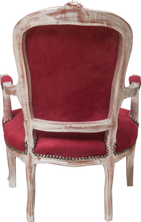 Biscottini-Poltrona-stile-francese-Luigi-XVI-in-legno-massello-di-faggio