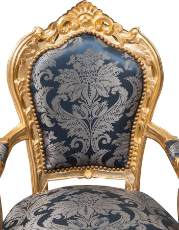 Biscottini-Poltrona-stile-francese-Luigi-XVI-in-legno-massello-di-faggio