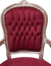 Biscottini-Poltrona-stile-francese-Luigi-XVI-in-legno-massello-di-faggio