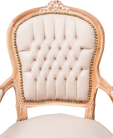 Biscottini-Poltrona-stile-francese-Luigi-XVI-in-legno-massello-di-faggio