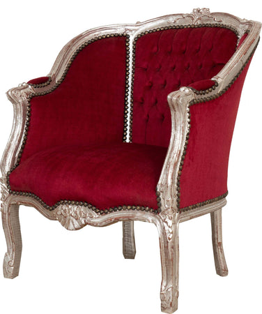 Biscottini-Poltrona-stile-francese-Luigi-XVI-in-legno-massello-di-faggio