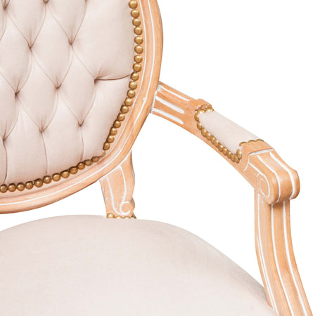 Biscottini-Poltrona-stile-francese-Luigi-XVI-in-legno-massello-di-faggio