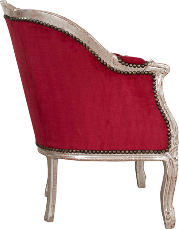 Biscottini-Poltrona-stile-francese-Luigi-XVI-in-legno-massello-di-faggio