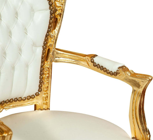 Biscottini-Poltrona-stile-francese-Luigi-XVI-in-legno-massello-di-faggio