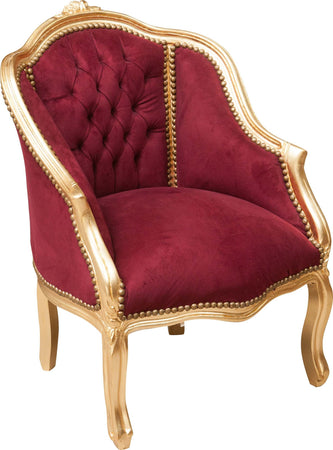 Biscottini-Poltrona-stile-francese-Luigi-XVI-in-legno-massello-di-faggioL63XPR57XH80-cm