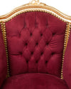 Biscottini-Poltrona-stile-francese-Luigi-XVI-in-legno-massello-di-faggioL63XPR57XH80-cm