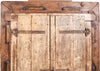 Biscottini-Porta-in-legno-massello-e-ferro-da-interno-o-da-esterno-vecchia-e-antica-medievale-con-telaio-scorrevole