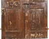 Biscottini-Porta-in-legno-massello-e-ferro-da-interno-o-da-esterno-vecchia-e-antica-medievale-scorrevole