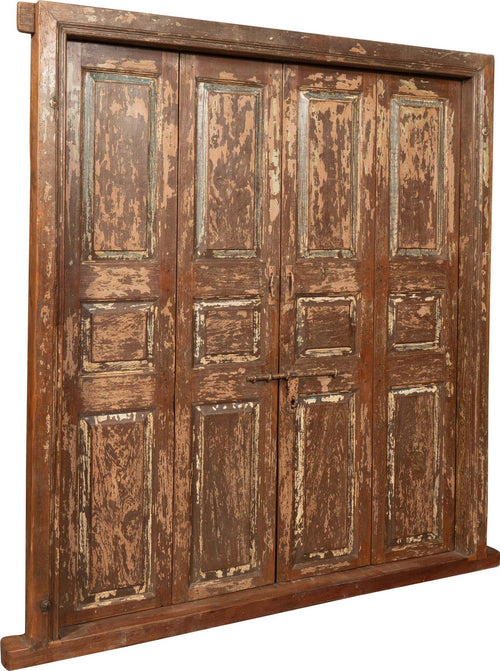 Biscottini-Porta-portone-in-legno-massello-e-ferro-da-interno-o-da-esterno-vecchia-e-antica-medievale-scorrevole-con-telaio