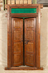 Biscottini-Porta-portone-in-legno-massello-e-ferro-da-interno-o-da-esterno-vecchia-e-antica-medievale-scorrevole-con-telaio