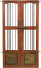 Biscottini-Porta-portone-in-legno-massello-e-ferro-da-interno-o-da-esterno-vecchia-e-antica-medievale-scorrevole