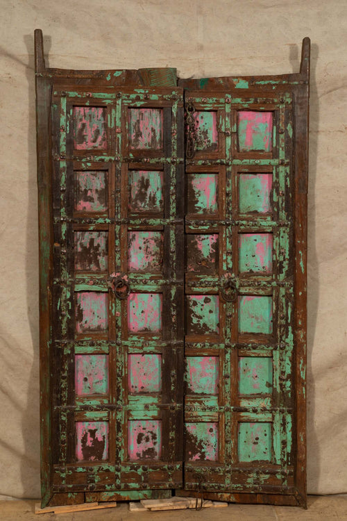Biscottini-Porta-portone-in-legno-massello-e-ferro-da-interno-o-da-esterno-vecchia-e-antica-medievale-scorrevole