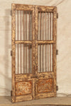 Biscottini-Porta-portone-in-legno-massello-e-ferro-da-interno-o-da-esterno-vecchia-e-antica-medievale-scorrevole