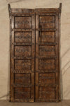 Biscottini-Porta-portone-in-legno-massello-e-ferro-da-interno-o-da-esterno-vecchia-e-antica-medievale-scorrevole