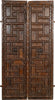 Biscottini-Porta-portone-in-legno-massello-e-ferro-da-interno-o-da-esterno-vecchia-e-antica-medievale-scorrevole