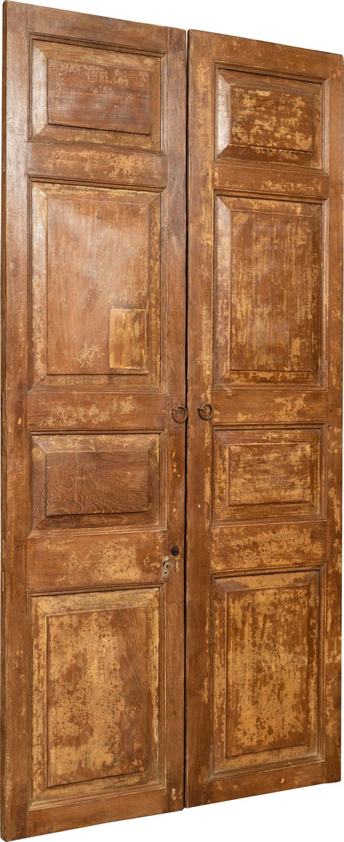 Biscottini-Porta-portone-in-legno-massello-e-ferro-da-interno-o-da-esterno-vecchia-e-antica-medievale-scorrevole