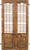 Biscottini-Porta-portone-in-legno-massello-e-ferro-da-interno-o-da-esterno-vecchia-e-antica-medievale-scorrevole