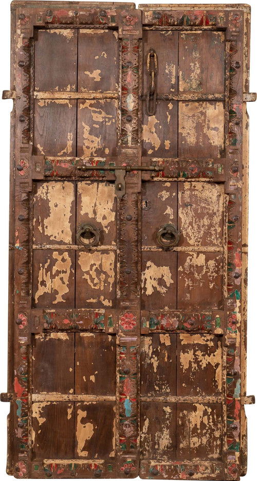 Biscottini-Porta-portone-in-legno-massello-e-ferro-da-interno-o-da-esterno-vecchia-e-antica-medievale-scorrevole