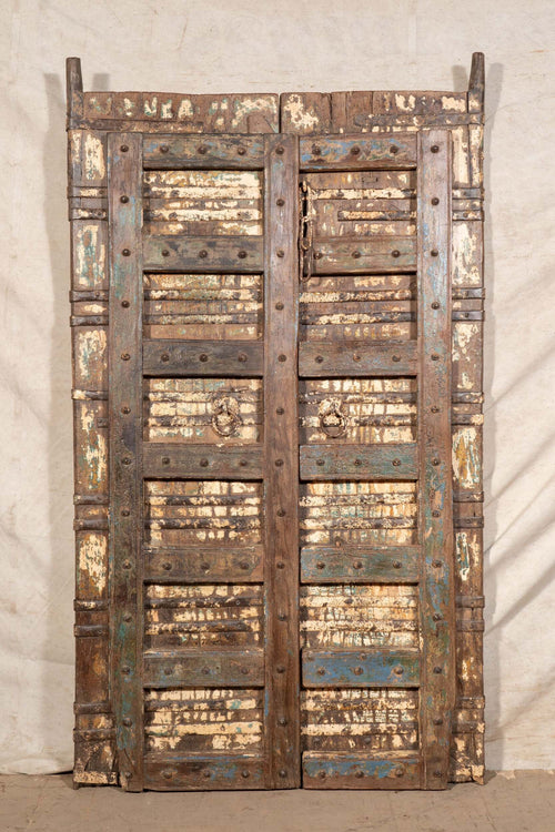 Biscottini-Porta-portone-in-legno-massello-e-ferro-da-interno-o-da-esterno-vecchia-e-antica-medievale-scorrevole