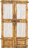 Biscottini-Porta-portone-in-legno-massello-e-ferro-da-interno-o-da-esterno-vecchia-e-antica-medievale-scorrevole
