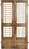 Biscottini-Porta-portone-in-legno-massello-e-ferro-da-interno-o-da-esterno-vecchia-e-antica-medievale-scorrevole