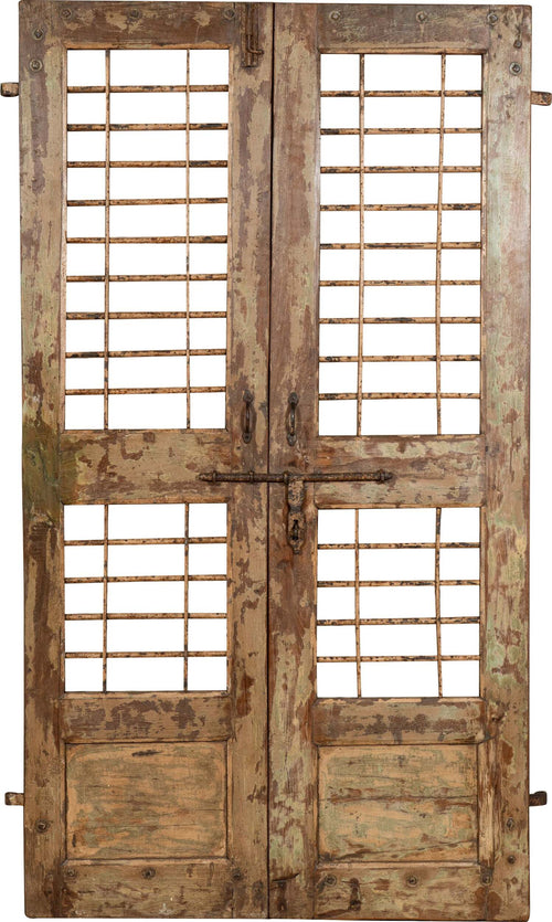Biscottini-Porta-portone-in-legno-massello-e-ferro-da-interno-o-da-esterno-vecchia-e-antica-medievale-scorrevole