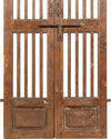 Biscottini-Porta-portone-in-legno-massello-e-ferro-da-interno-o-da-esterno-vecchia-e-antica-medievale-scorrevole