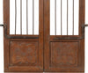 Biscottini-Porta-portone-in-legno-massello-e-ferro-da-interno-o-da-esterno-vecchia-e-antica-medievale-scorrevole