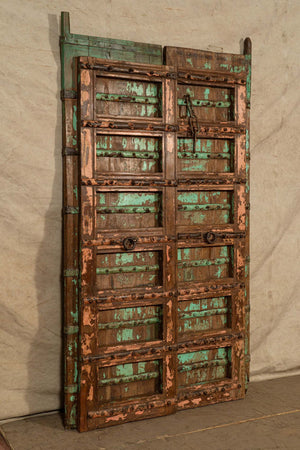 Biscottini-Porta-portone-in-legno-massello-e-ferro-da-interno-o-da-esterno-vecchia-e-antica-medievale-scorrevole