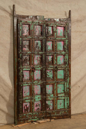 Biscottini-Porta-portone-in-legno-massello-e-ferro-da-interno-o-da-esterno-vecchia-e-antica-medievale-scorrevole