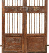 Biscottini-Porta-portone-in-legno-massello-e-ferro-da-interno-o-da-esterno-vecchia-e-antica-medievale-scorrevole