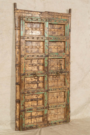 Biscottini-Porta-portone-in-legno-massello-e-ferro-da-interno-o-da-esterno-vecchia-e-antica-medievale-scorrevole