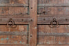 Biscottini-Porta-portone-in-legno-massello-e-ferro-da-interno-o-da-esterno-vecchia-e-antica-medievale-scorrevole