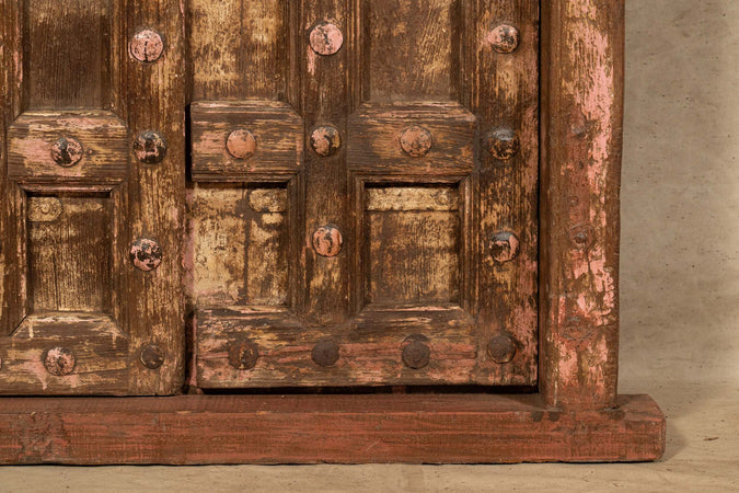 Biscottini-Porta-portone-in-legno-massello-e-ferro-da-interno-o-da-esterno-vecchia-e-antica-medievale-scorrevole