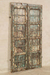 Biscottini-Porta-portone-in-legno-massello-e-ferro-da-interno-o-da-esterno-vecchia-e-antica-medievale-scorrevole
