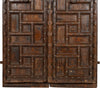 Biscottini-Porta-portone-in-legno-massello-e-ferro-da-interno-o-da-esterno-vecchia-e-antica-medievale-scorrevole