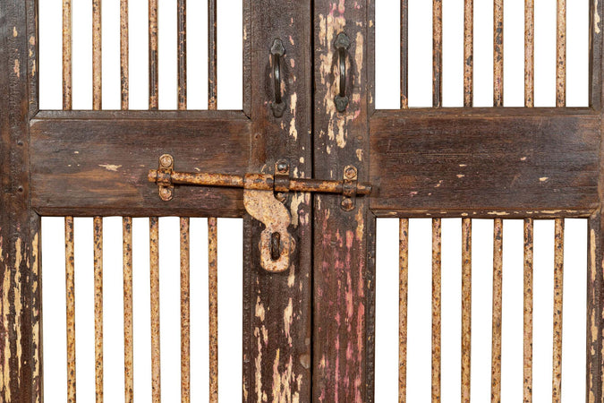 Biscottini-Porta-portone-in-legno-massello-e-ferro-da-interno-o-da-esterno-vecchia-e-antica-medievale-scorrevole
