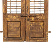 Biscottini-Porta-portone-in-legno-massello-e-ferro-da-interno-o-da-esterno-vecchia-e-antica-medievale-scorrevole