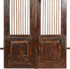 Biscottini-Porta-portone-in-legno-massello-e-ferro-da-interno-o-da-esterno-vecchia-e-antica-medievale-scorrevole