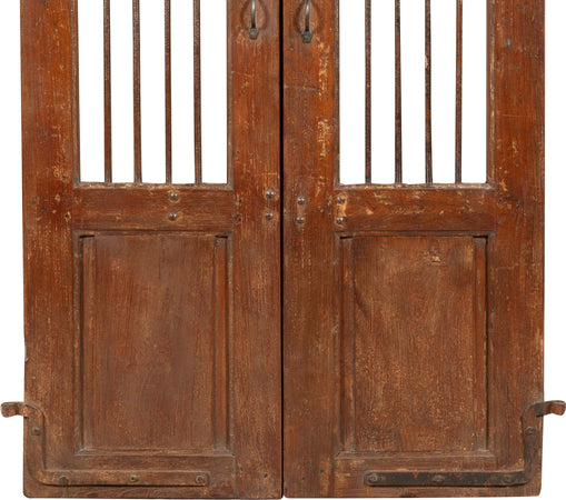Biscottini-Porta-portone-in-legno-massello-e-ferro-da-interno-o-da-esterno-vecchia-e-antica-medievale-scorrevole