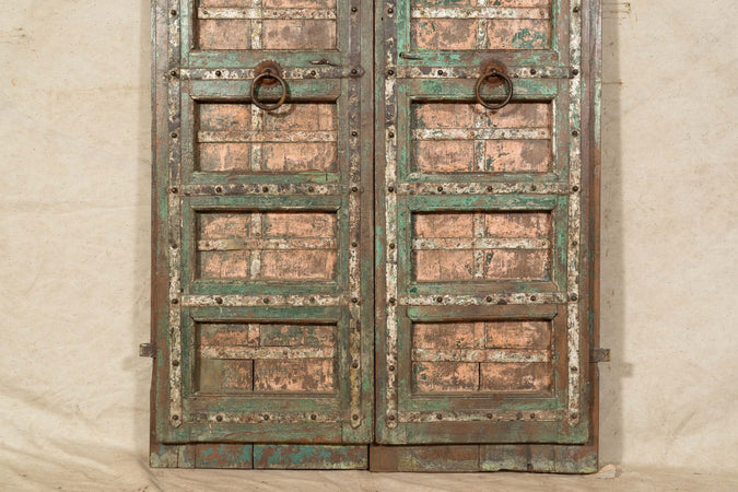 Biscottini-Porta-portone-in-legno-massello-e-ferro-da-interno-o-da-esterno-vecchia-e-antica-medievale-scorrevole