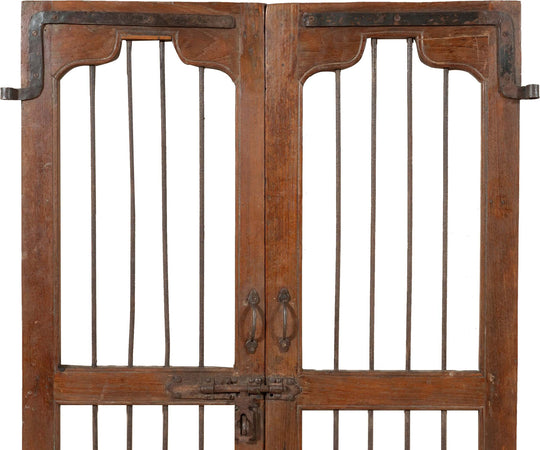Biscottini-Porta-portone-in-legno-massello-e-ferro-da-interno-o-da-esterno-vecchia-e-antica-medievale-scorrevole